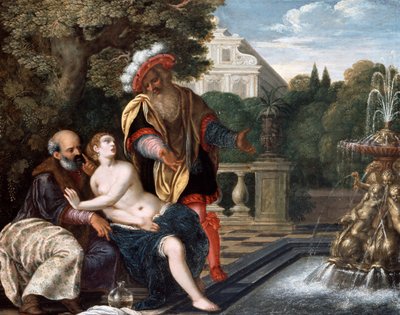 Susanna e i vecchioni da Jakob Ernst Thomann von Hagelstein